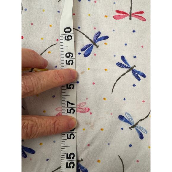 BedHead Pajama Set Dragonflies Short Sleeve Crop Pants 100% Cotton Plus Size 1X - Picture 9 of 11